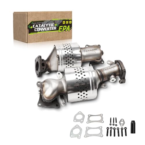 Left Right Catalytic Converter Compatible with Honda Accord 2008-2017 V6 3.5L, Honda Pilot 2008-2017, Honda Odyssey 2008-2019, MDX 2010-2020 Catalytic Convertor High Flow (EPA Compliant)