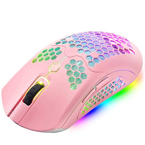 Souris de jeu légère rechargeable éliminez la fatigue du poignet