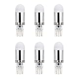 Makergroup T5 T10 Wedge Base LED Light Bulbs 12VAC/DC 1Watt Warm White 2700K-3000K for Outdoor...