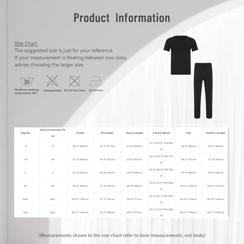 Pantalons larges tenue d'entraînement danse pour hommes M - 7