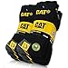 Produktbild Caterpillar 6 Paar CAT REAL WORK SOCKS Damen Herren Arbeitssocken Business Socken Strümpfe Schwarz Größe 43-46