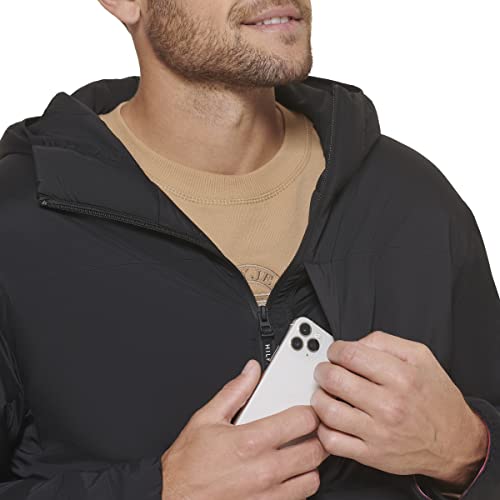 Image of Tommy Hilfiger Men's Stretch Performance Filled Rain Jacket