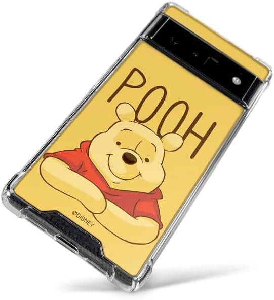 Skinit Clear Phone Case Compatible with Google Pixel 6 - Officially Licensed Disney Winnie The Pooh Portrait Design