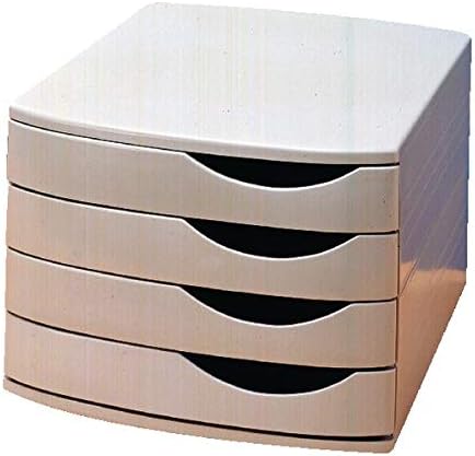 Jalema Smead 4 Drawer Desktop Set - Grey