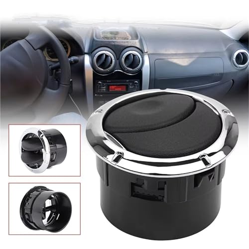 Rejilla de salida de ventilación de aire auto interior para modelos Logan Sandero 687606360R 3