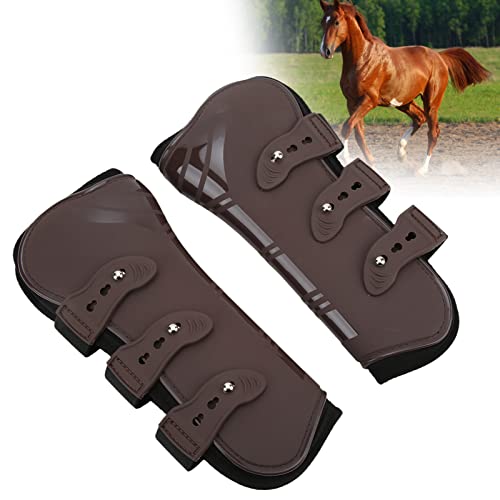 Botas Protetoras para Pernas de Cavalo, Pernas Dianteiras Elásticas para Cavalos, Conforto, Absorção