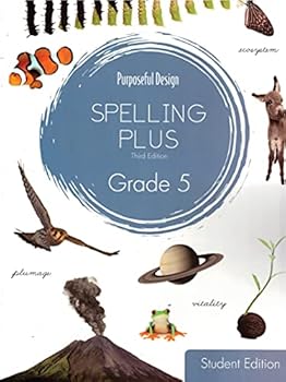 Paperback Purposeful Design: Spelling Plus Grade 5 Student Edition Book