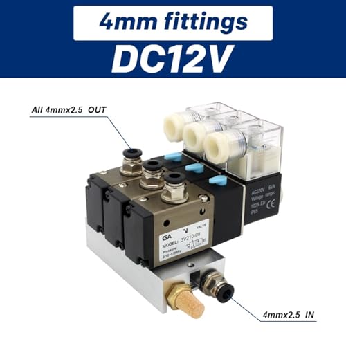 Distributeur pneumatique AC 220V pour automatisation de lignes de tri - 3