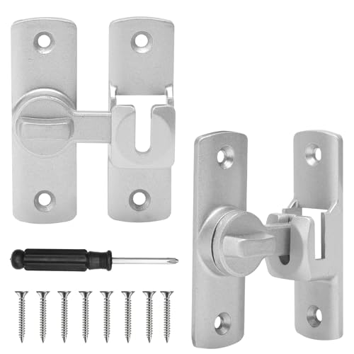 APOMOONS Catenaccio Porta Scorrevole con Cacciavite a Croce Catenaccio Porta