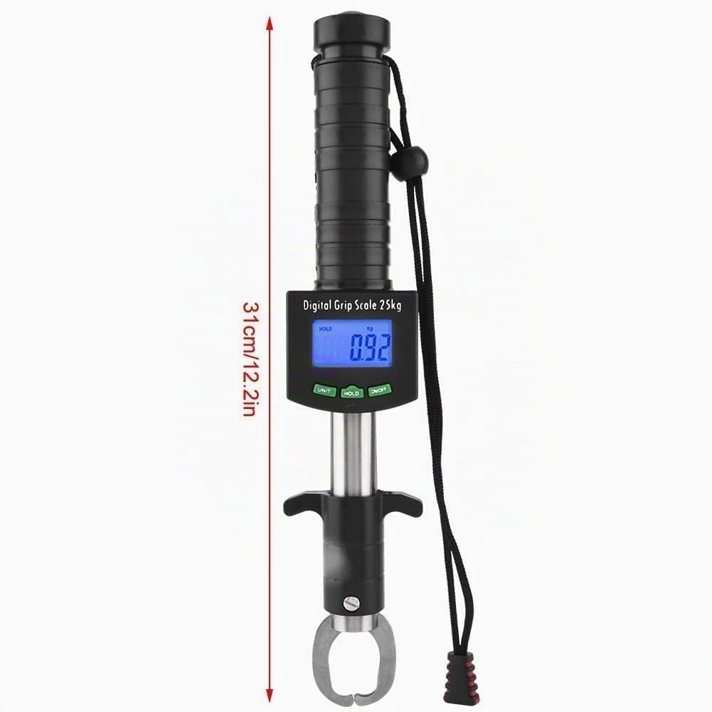 Outils de Pêche, Portable Grip Poisson Lip Grabber Pince de Pêche Acier Inoxydable pour Retirer les Crochets