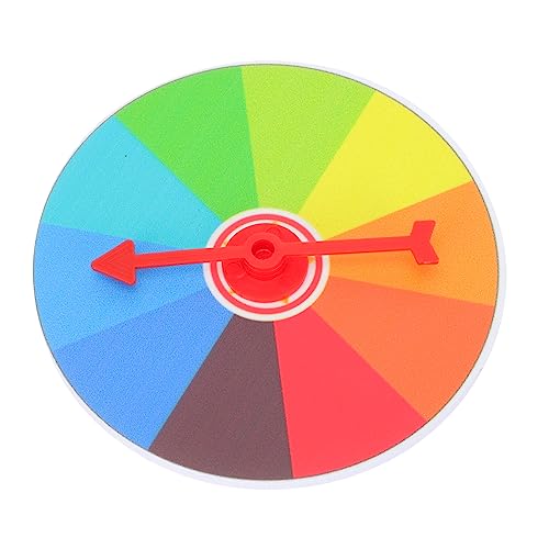 MOLUCKFU 3 Pcs Mini Roulette Wheel Prize Wheel Game Reusable Turn Plate Ideal for Events Classroom Supplies