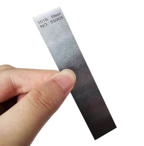 Bloque de calibración para medidor ultrasónico de espesores, bloque de prueba de 5 escalones en acero al carbono 1018 con espesores de 0.5 mm, 1.0 mm, 1.5 mm, 2.0 mm y 2.5 mm miniatura 2