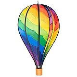 UV- UND WETTERBESTÄNDIG - Alle Materialien des Balloons sind auf UV-Beständigkeit geprüft und wetterfest. Damit Sie lange Freude an Ihrem Satorn Balloon Spiral haben!