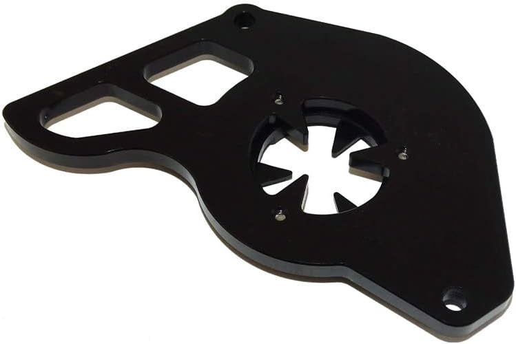 Front Sprocket Chain Guard Cover Left Side Engine For Honda Grom MSX125 MSX125SF 2013 2014 2015 2016 2017 2018 2019 (Black)