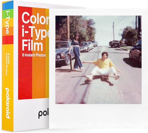 Polaroid i-Type Color Glossy Instant Film for Polaroid Now, Lab, and OneStep2 Camera - 2-Pack with Cloth