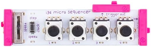 littleBits Micro Sequencer Electric Red Endodontic Toy, 650 0131 RS