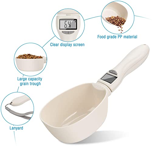 Furado Cucchiaio Digitale per Crocchette, Misurino...