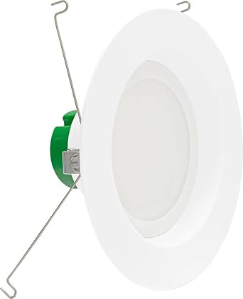 Westgate RDL6-MCT5-WP LED Multi-CCT Recessed Light with Smooth Trim, 14W, 2700K-5000K, 1400lm, Dimmable, Wet Location, 120VAC, Epistar Chip, Ideal for Residential & Commercial