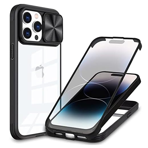 SZAMBIT Capa Com Cobertura Total De 360 graus Compatível Para iPhone,Slide Com Proteção Para Lente De Câmera Capa De Telefone Compatível Para IPhone (para iPhone 7 Plus/8 Plus,Preto)