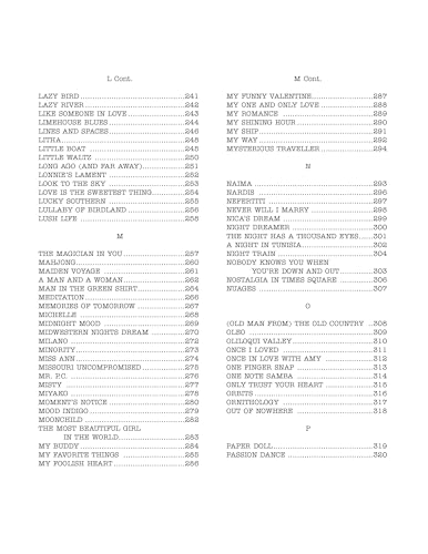 The Real Book - Volume I pour instruments à vent Sixième Édition - 7