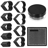 Large application : l'ensemble d'outils de découpe pour cuir est adapté pour percer des trous dans différents types de cuir, tels que la fabrication de toutes sortes de trous pour l'appareil photo de téléphone, la ceinture en cuir ou d'autres petits travaux en cuir, et d'autres projets de bricolage en cuir faits à la main.