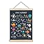 Amazon.com: LUVADIAN Asl Alphabet Poster Hanger Frame,Sign Language ...