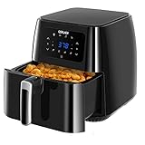 OSALADI 8 in 1 Air Fryer 8. 5QT Large Airfryer Oven Electric Oilless Cooker 0-400℉ 1700W with...
