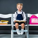 3 Pcs Chair Bands ADHD Aids, Chair Bands for Sensory Chair ADHD Wobble Cushion Fitness Resistance Band Chair Band with Fidgety Feet Sensory ADHD Autism Hyperactivity(0.4, 0.6, 0.8 mm, Blue) - Image 6