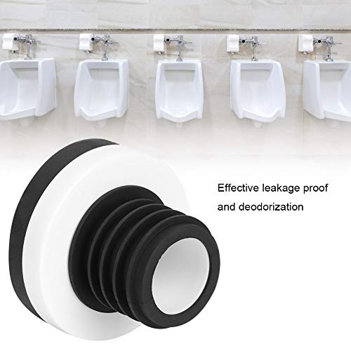 Akozon Toilet Wax Ringwax Ring Gasket Urinal Flange Seal Ring Wax Ring Gasket Wall Row Ground Urinal Flange Sealing Ring Connector Leak- Proof Horse Head Installation Accessories Sewage Connector #TOP2
