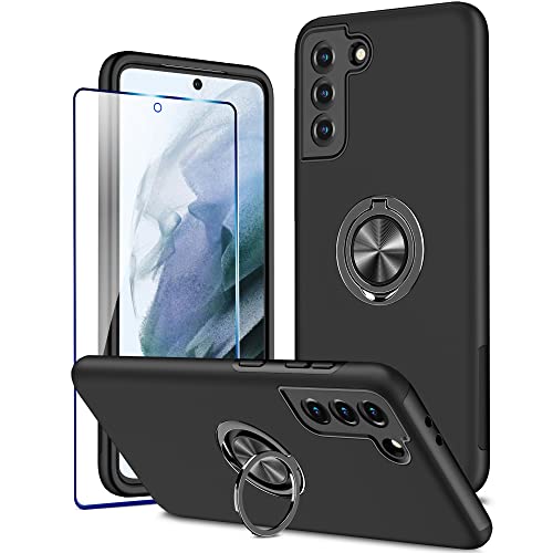 Coque Samsung S21 anti-rayures noire robuste face aux chutes quotidiennes