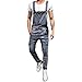Produktbild Fannyfuny Sling Jeanshose Mode Herren Destroyed Jeans-Hose Arbeitskleidung Arbeitshosen Männer Destroyed Jeanshose Jeans Hose Denim Overall Slim Fit Chino Hose Jeans mit Taschen Lose Plus Size Hose