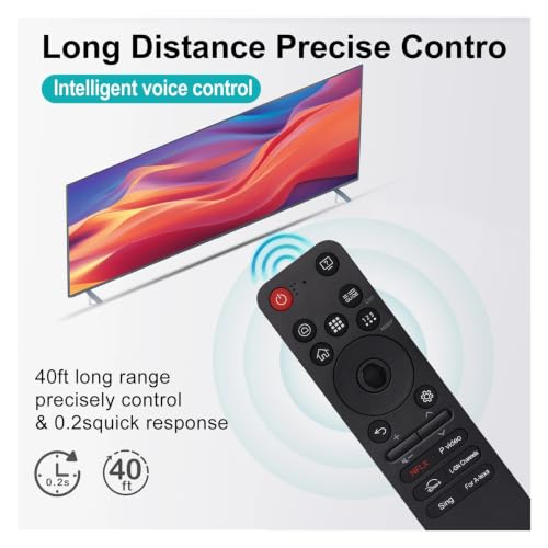 Télécommande LG Magic MR25GA de remplacement pour Smart TV de 2019 à 2025