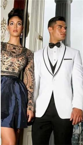 3 Pcs Mens Suits Silm Fit Wedding Mens Tuxedo Wedding Grooms3