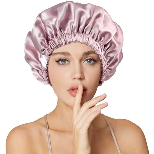 Bonnet en soie cheveux cassants Necole turban antidérapant