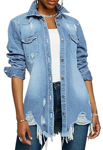 Distressed Jean Jacket for 