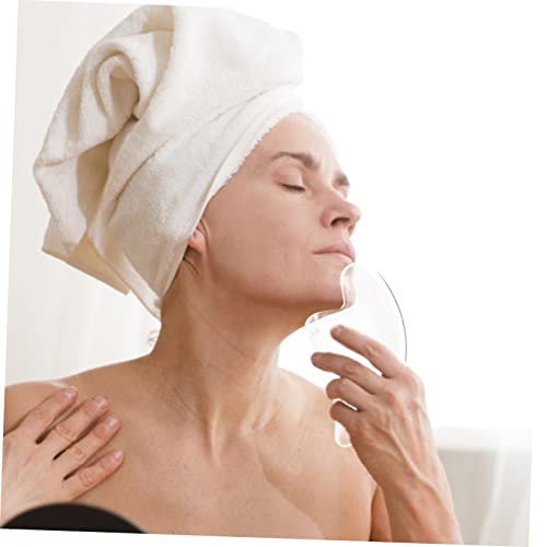 SEWOART Placa de raspagem de cristal guasha Massagem Rochas Placa de Massagem Corporal Rolo de Massa