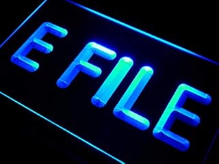 ADVPRO i273-b efile E File Tax Service Neon Light Sign