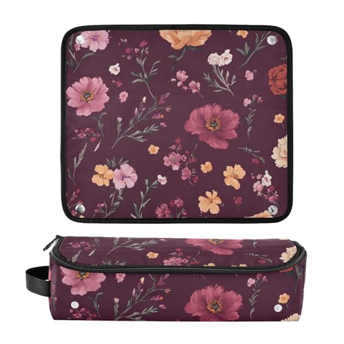 Bolso de viaje para herramientas de cabello con tapete resistente al calor miniatura 3