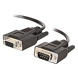 C2G/Cables to Go 25211 DB9 M/F Extension Cable (1 Feet, Black)