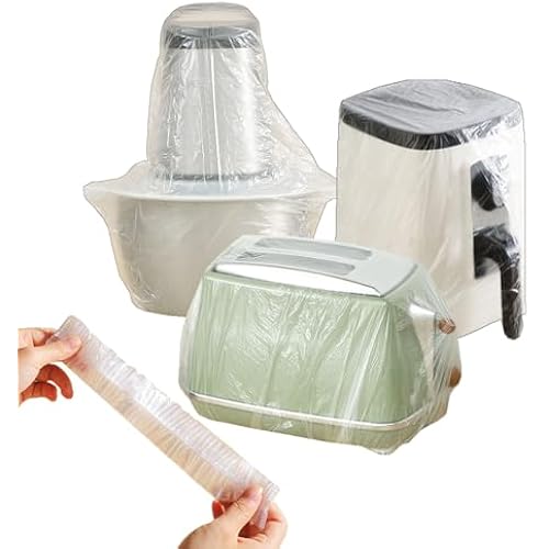 STAYWILD 60 PCS Clear Small Appliance Dust Covers