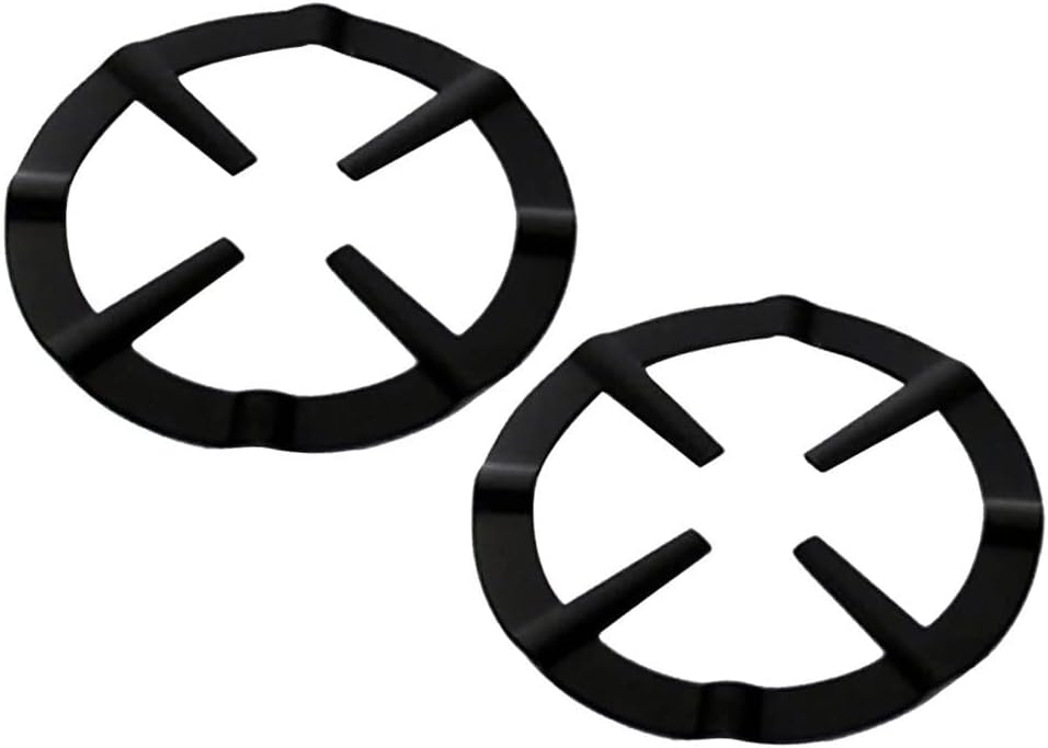 JSEIAJB 2PCS Cast Iron Wok Wok for Gas Hob Cooktop Burner Wok Support Stove Support Bracket