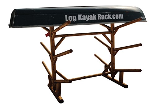 Log Kayak Rack 6-Place - Image 4