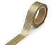 DARICE 1217-125 Washi Tape Roll, 5/8 by 315-Inch, Gold