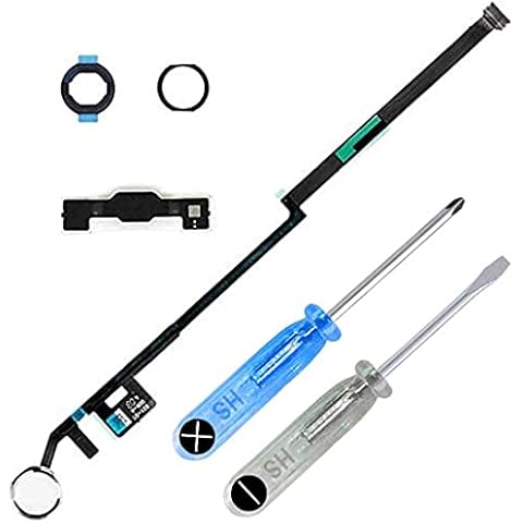 First choose Home Button Replacement for iPad 10.2" 2019 iPad 7/2020 iPad 8 7th (A2197 A2198 A2200), 8th(A2270, A2428, A2429, A2430) Incl Flex Cable Connector and Screwdriver Cover