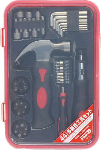 Set de Herramientas Multifuncional 44 Piezas Compacto miniatura 1