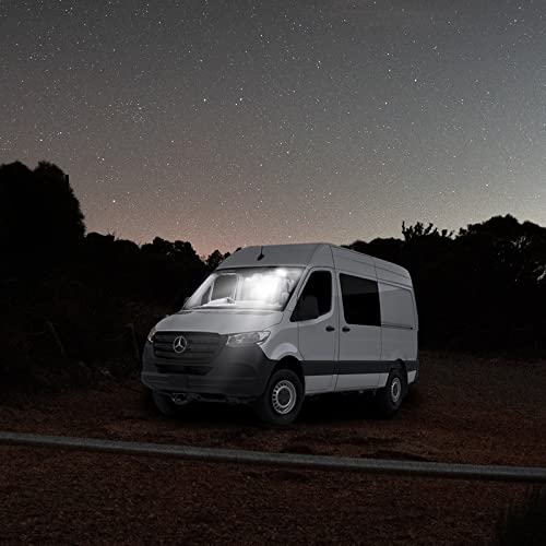 Sprinter Van Side Window Sunshade, Campervan Thickened Oxford Insulated Window Cover in Pair for RV Side Door Window, Powerful Magnets, UV&Heat Resistant Blackout, for NCV3, 2007 to 2018 by CAMPER MATTERS - Image 5