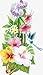 Produktbild Diamond Painting Kits für Erwachsene 5D Kristall Diamant Gemälde Diaman Stickerei Bambus Blume Bilder zum Malen Strass Kreuzstich Kit Kunst Handwerk Leinwand Wanddekoration Aufkleber Home 30 x 48 cm