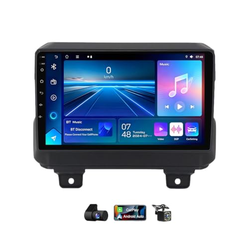 Autorradio con pantalla Android 14 de 9 pulgadas y radio coche Dab