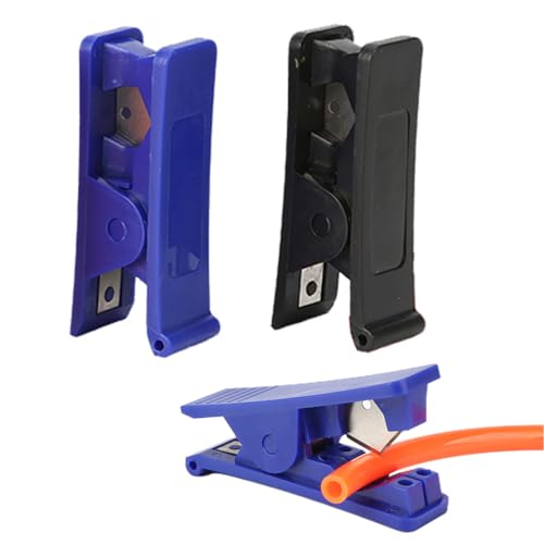 EIHI 2 Piezas cortatubos PVC Teflon El Cortador económico plástico del Tubo Corta el Cortador plástico de Goma de la Manguera del Tubo del Tubo del silicón de hasta