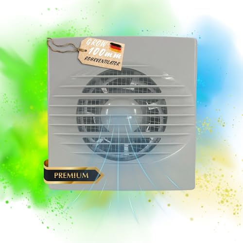 TRAFIKA Clipfan /15cm 5W/Magnetischer Motor/Exklusive Klemme zur direkten Befestigung an den Stangen Growzelten/2 KLAMMERN:Tischklammer Klammer für die Stangen von Growzelten 16 TronicXL IPX4 15W 100mm Abluft Zuluft Grow Lüfter Ventilator für Homebox mit Fliegengitter Growbox Growschrank Secret Jardin GrowPro DiamondBox Zelsius Mars Hydro Jung Spiderfarmer AC Infinty Growroom